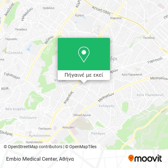 Embio Medical Center χάρτης