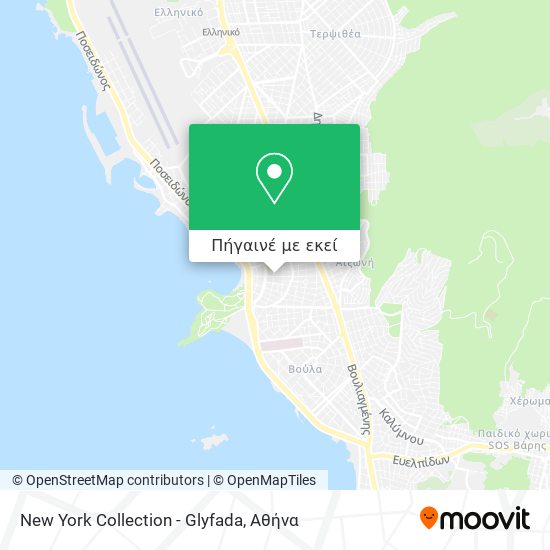 New York Collection - Glyfada χάρτης