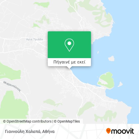 Γιαννούλη Χαλεπά χάρτης