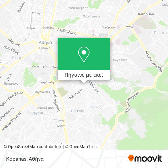 Kopanas χάρτης