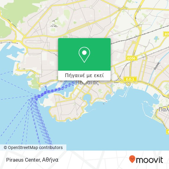 Piraeus Center χάρτης
