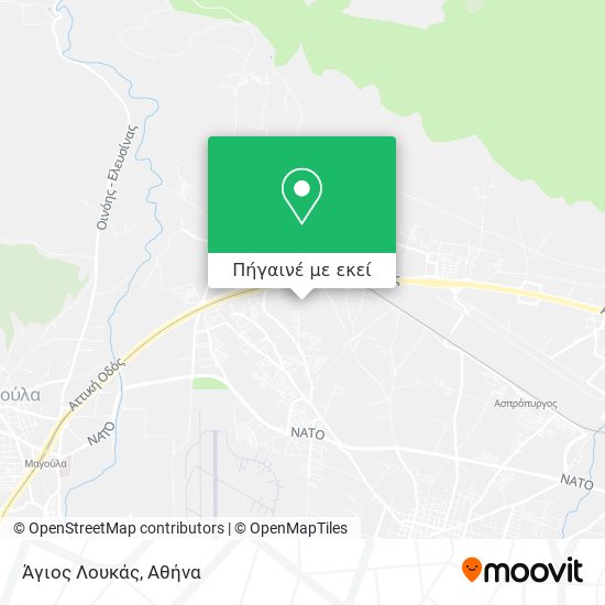 Άγιος Λουκάς χάρτης