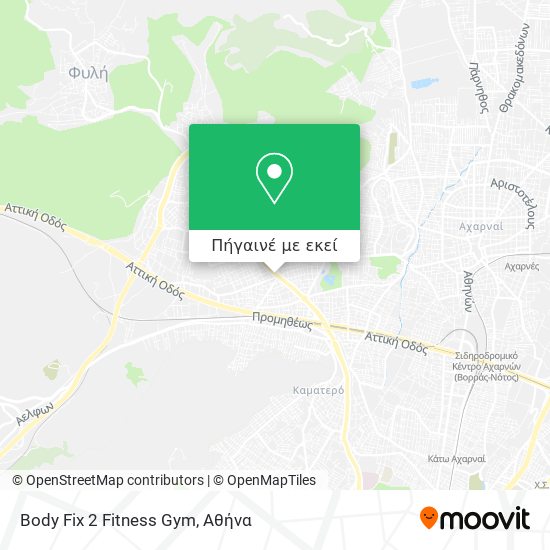 Body Fix 2 Fitness Gym χάρτης