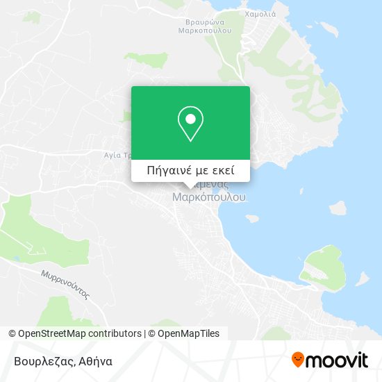 Βουρλεζας χάρτης
