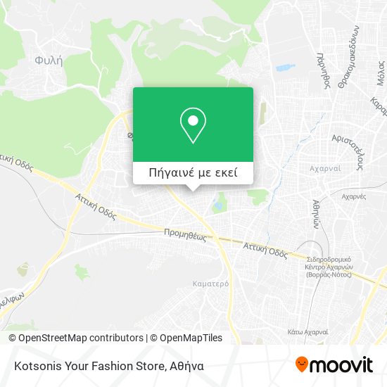 Kotsonis Your Fashion Store χάρτης