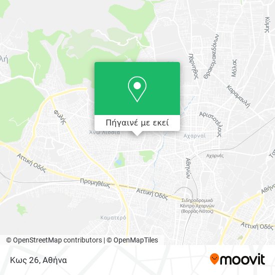 Κως 26 χάρτης