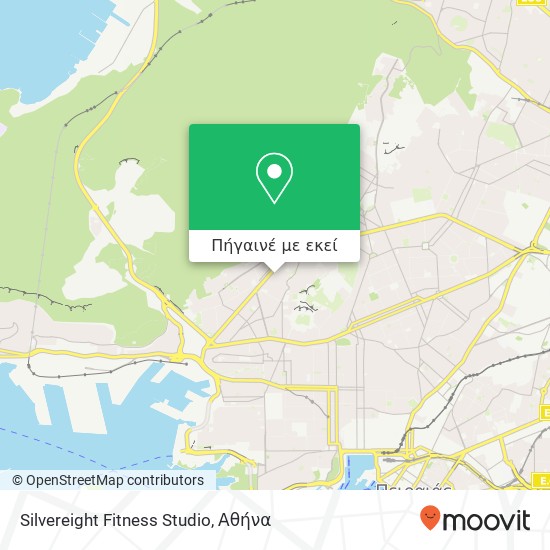 Silvereight Fitness Studio χάρτης