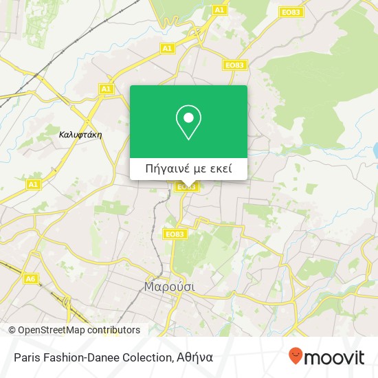 Paris Fashion-Danee Colection χάρτης