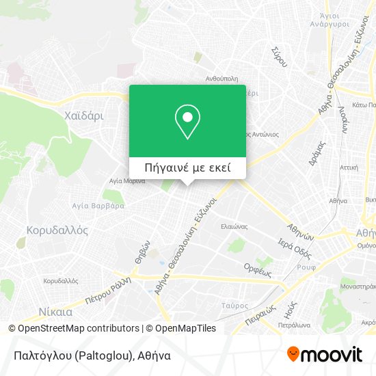 Παλτόγλου (Paltoglou) χάρτης
