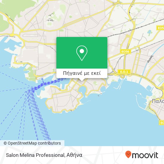 Salon Melina Professional χάρτης