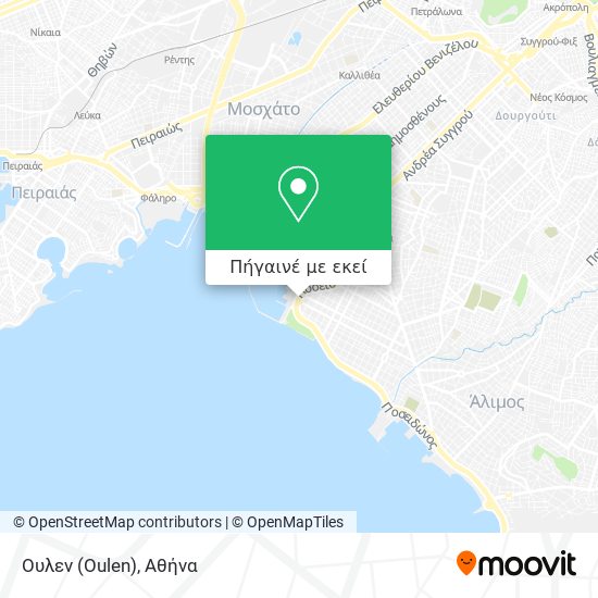 Ουλεν (Oulen) χάρτης