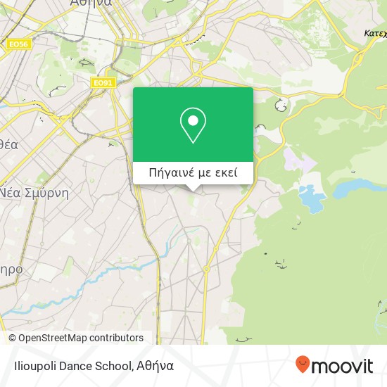 Ilioupoli Dance School χάρτης