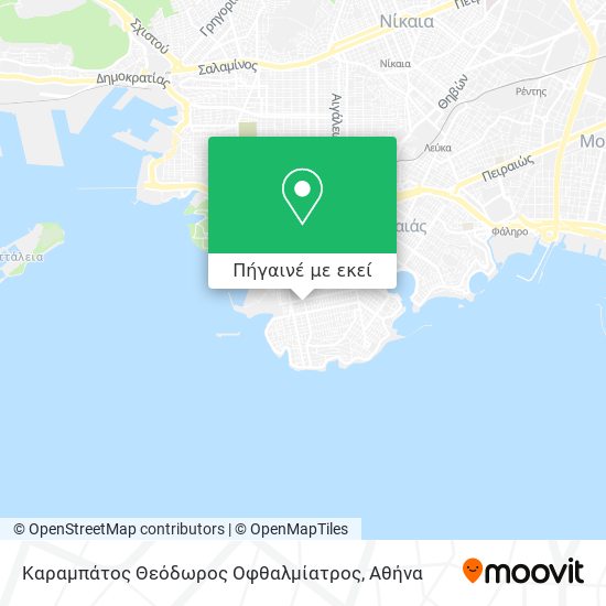 Καραμπάτος Θεόδωρος Οφθαλμίατρος χάρτης