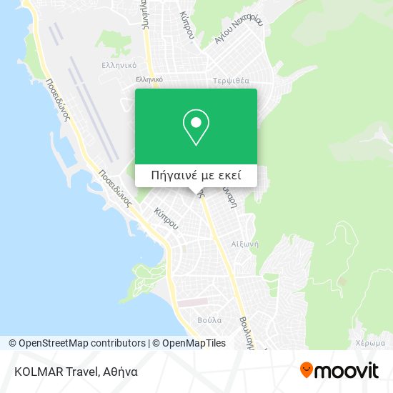 KOLMAR Travel χάρτης