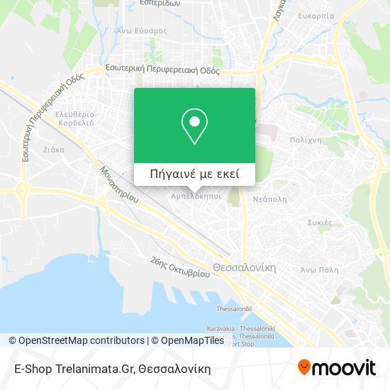E-Shop Trelanimata.Gr χάρτης