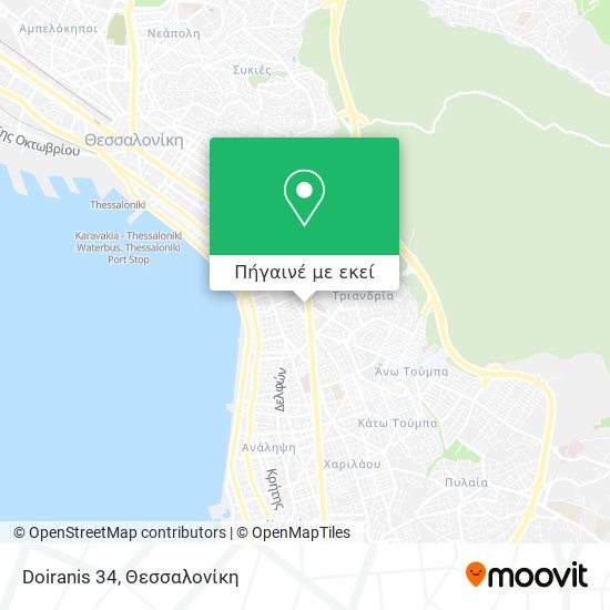 Doiranis 34 χάρτης