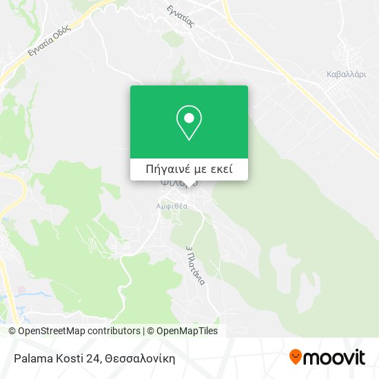 Palama Kosti 24 χάρτης