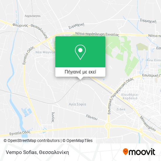 Vempo Sofias χάρτης