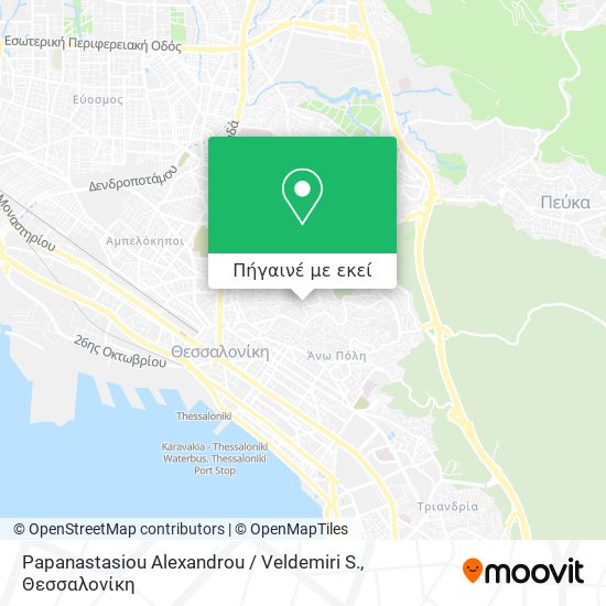 Papanastasiou Alexandrou / Veldemiri S. χάρτης