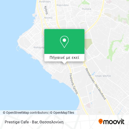 Prestige Cafe - Bar χάρτης
