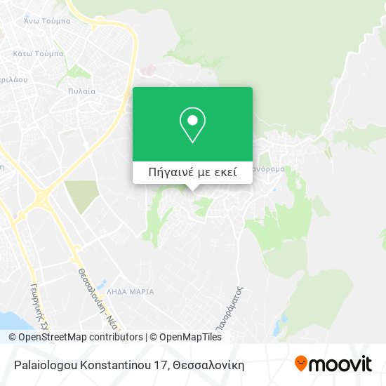 Palaiologou Konstantinou 17 χάρτης