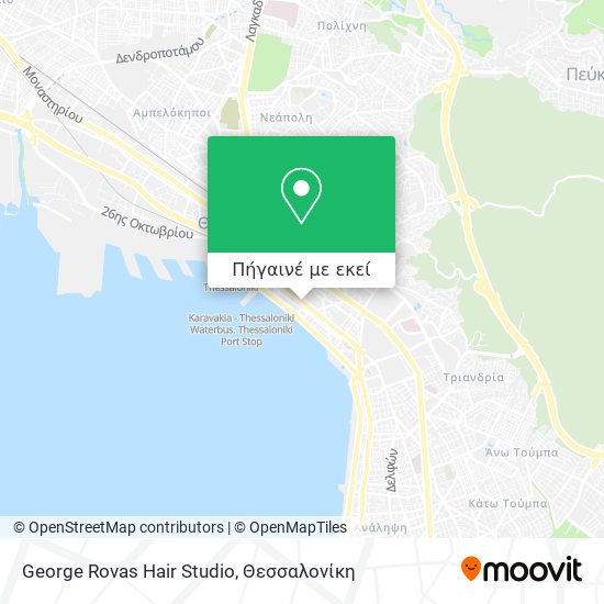 George Rovas Hair Studio χάρτης