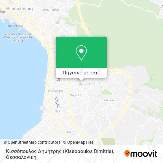 Κισσόπουλος Δημήτρης (Kissopoulos Dimitris) χάρτης