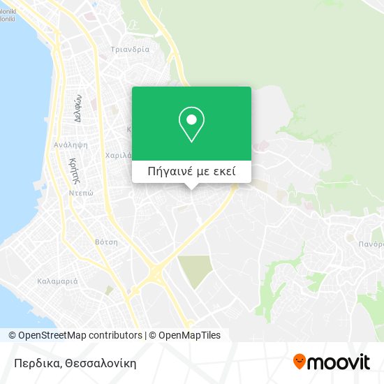 Περδικα χάρτης
