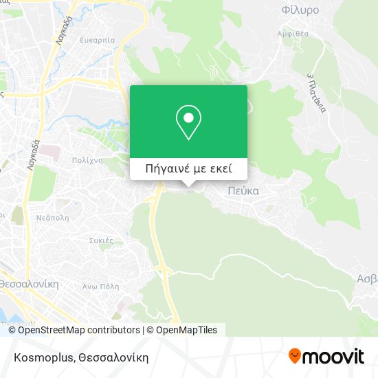 Kosmoplus χάρτης