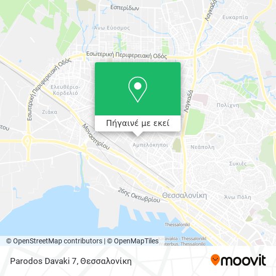 Parodos Davaki 7 χάρτης