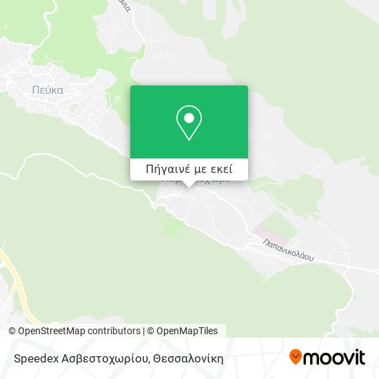 Speedex Ασβεστοχωρίου χάρτης