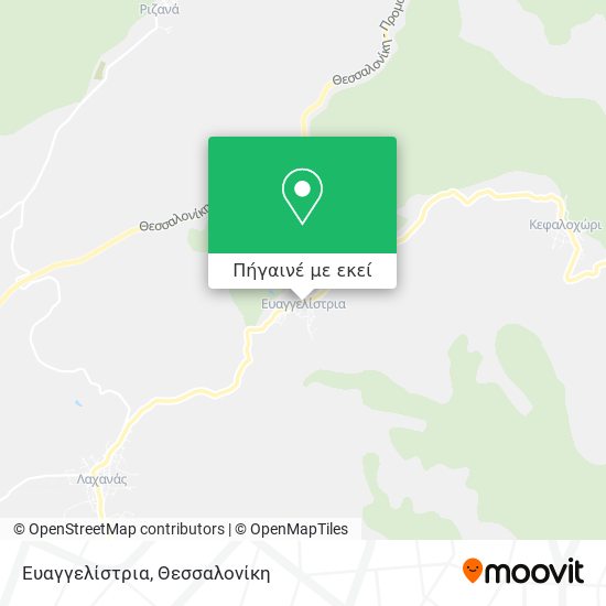 Ευαγγελίστρια χάρτης