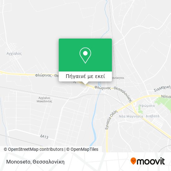 Monoseto χάρτης