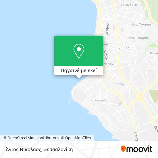 Άγιος Νικόλαος χάρτης