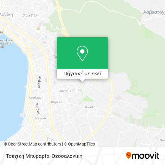 Τσέχικη Μπυραρία χάρτης