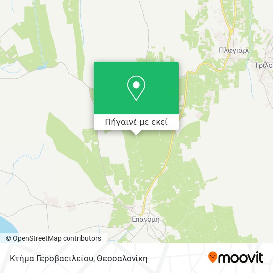 Κτήμα Γεροβασιλείου χάρτης