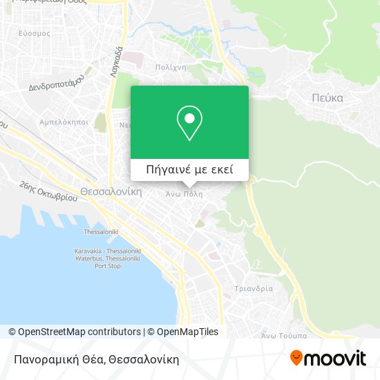 Πανοραμική Θέα χάρτης