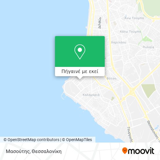 Μασούτης χάρτης