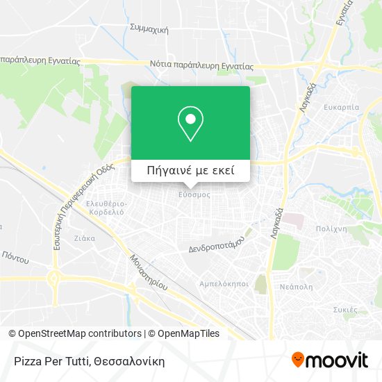 Pizza Per Tutti χάρτης