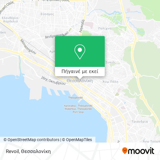 Revoil χάρτης