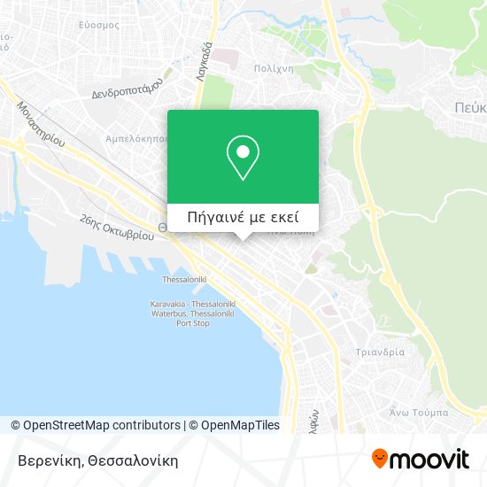Βερενίκη χάρτης