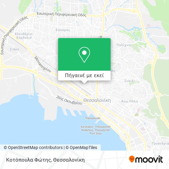 Κοτόπουλα Φώτης χάρτης