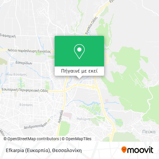 Efkarpia (Ευκαρπία) χάρτης
