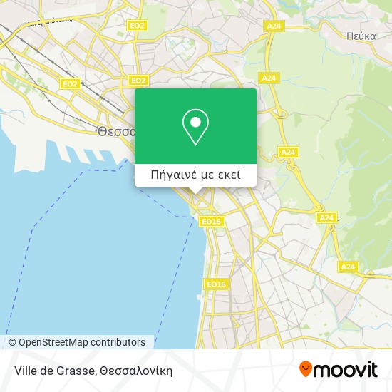 Ville de Grasse χάρτης