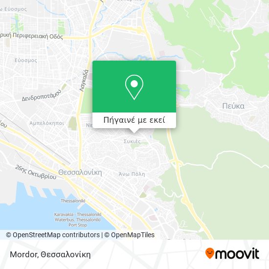 Mordor χάρτης