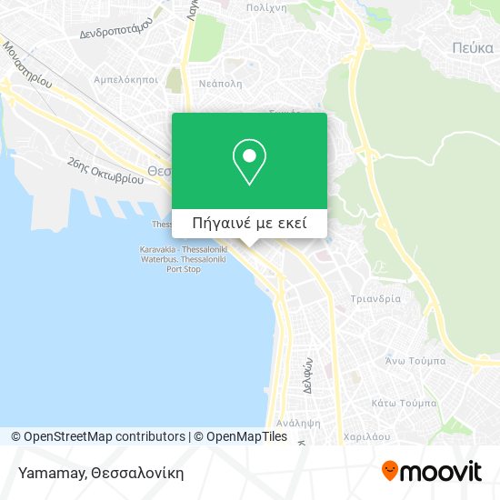 Yamamay χάρτης
