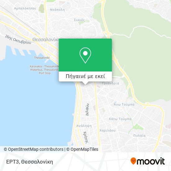 ΕΡΤ3 χάρτης
