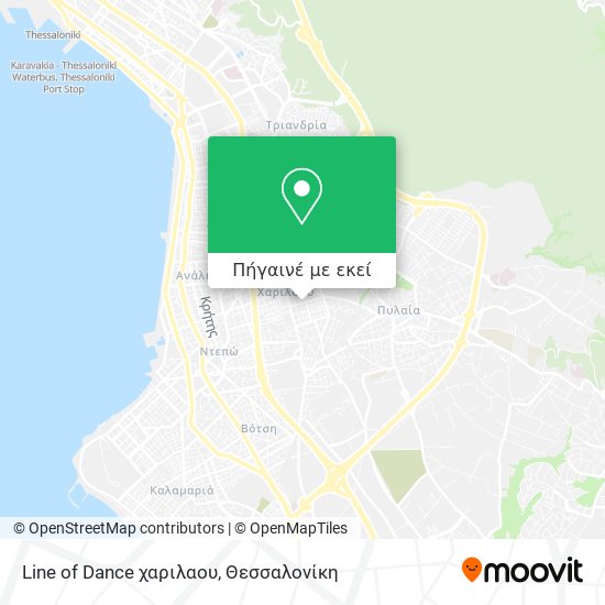 Line of Dance χαριλαου χάρτης