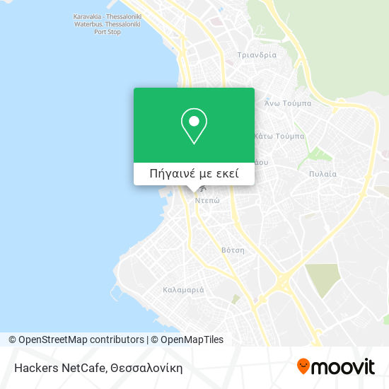 Hackers NetCafe χάρτης