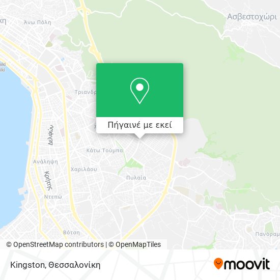 Kingston χάρτης